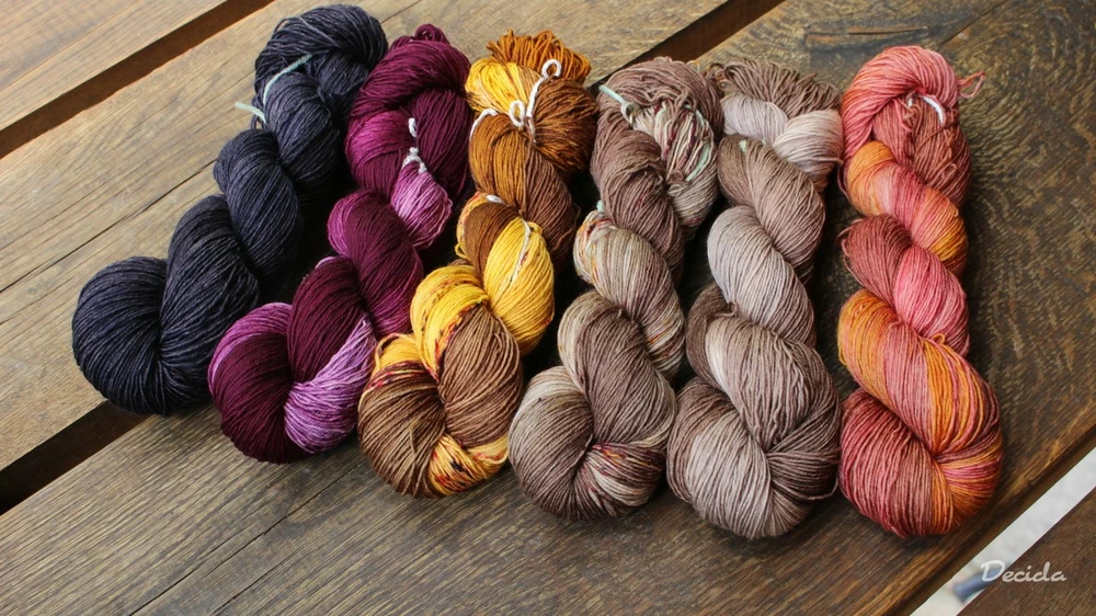 "Vůně starého dřeva"  extra MERINO se sw 3mm