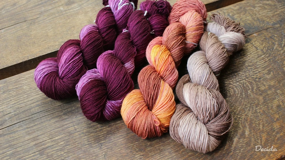 "Vůně starého dřeva"  extra MERINO se sw 3mm