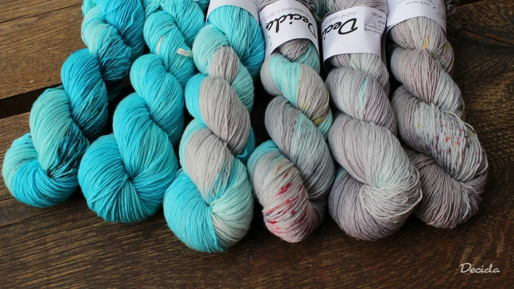 "Azur"  extra MERINO se sw 3mm