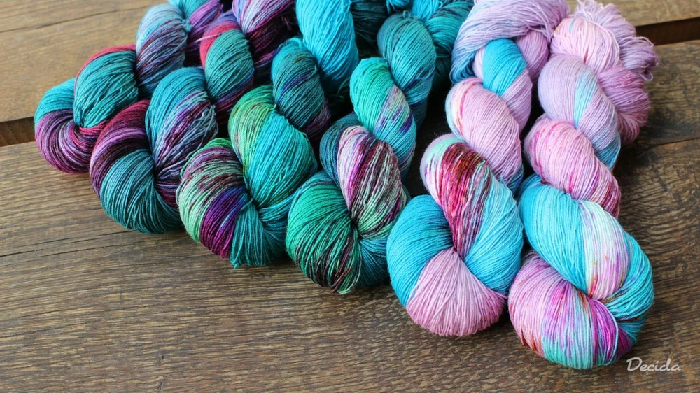 "Ráj pro Menhadeny 4"  Merino/hedvábí 2mm