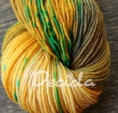 "Mandarinkový sad"  extra MERINO se sw 3mm