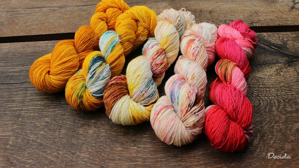 "Ofrkaná - kontrasty"  extra MERINO se sw 3mm