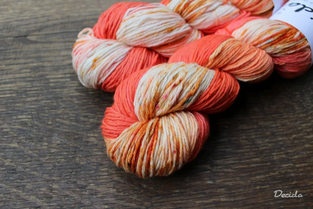 "Síla energie" Merino/hedvábí 4mm