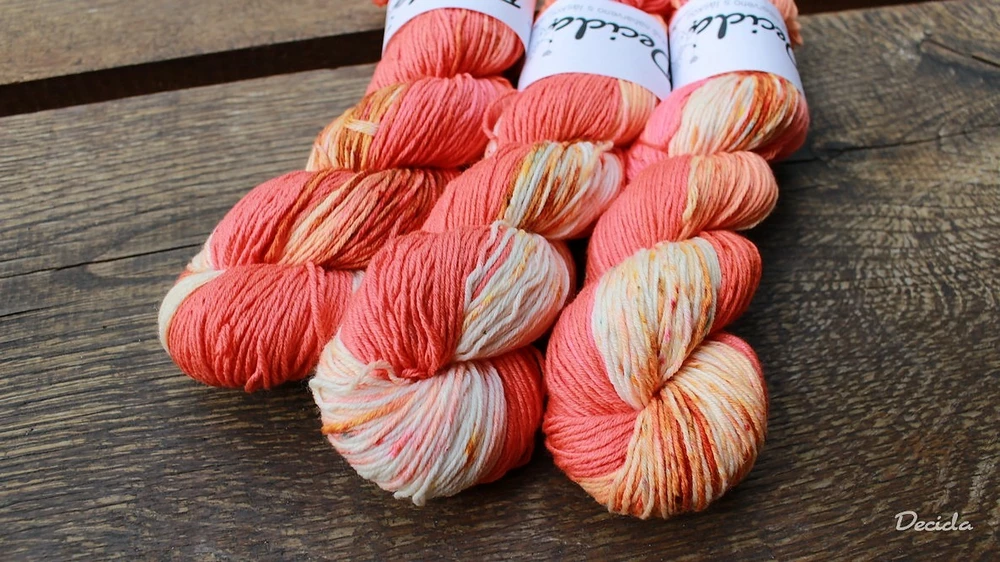 "Síla energie" Merino/hedvábí 4mm