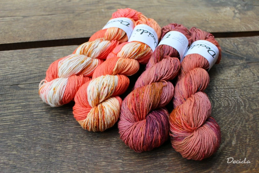 "Síla energie" Merino/hedvábí 4mm