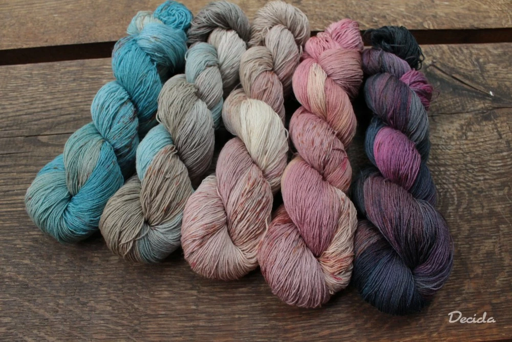 "Posel noci" merino/hedvábí 2mm