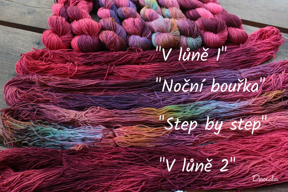 "V lůně 2" Merino/hedvábí 4mm 