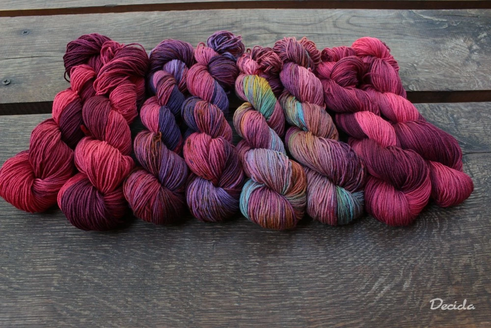 "V lůně 2" Merino/hedvábí 4mm 