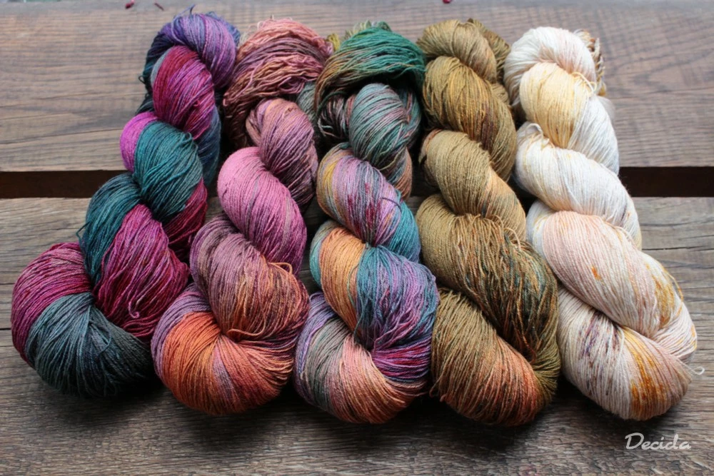 "Sajama" merino/hedvábí 2mm