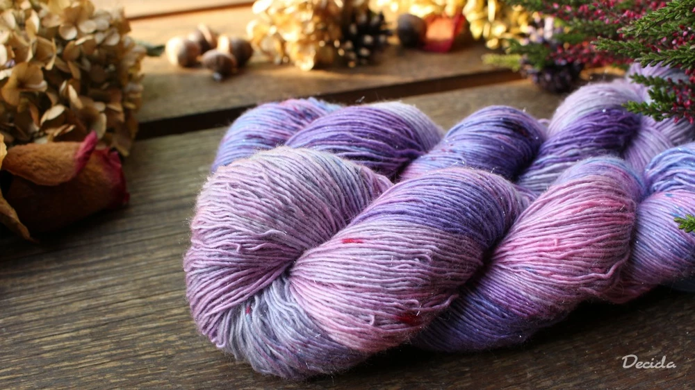 "Little Lila" - merino SILVER