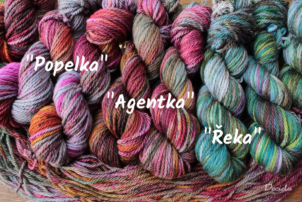 "Řeka" Chunky merino sw 100m/100g
