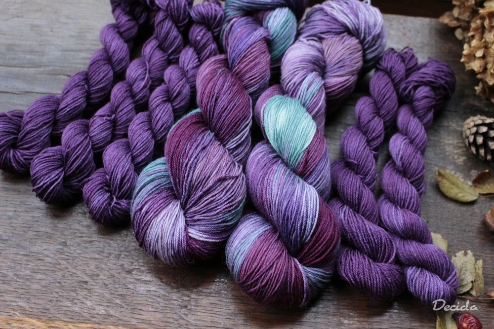 "V jedlovém háji"-  merino sw 400m/100g