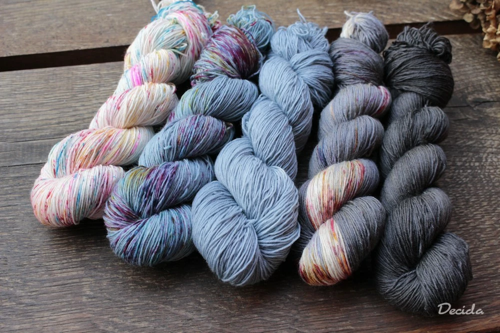 "V tmavé šedi" extra MERINO se sw 3mm