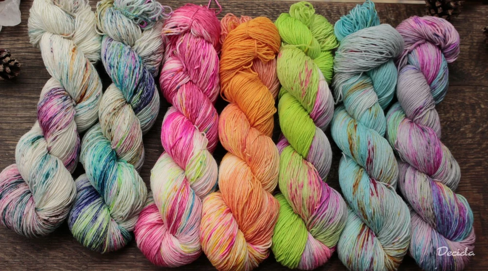 "Crazy blue" extra MERINO se sw 3mm