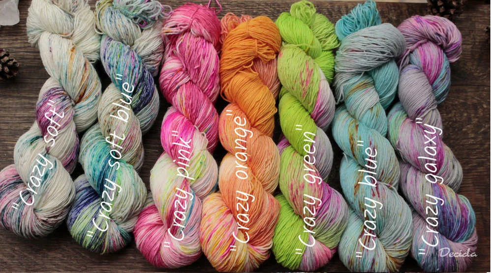 "Crazy galaxy" extra MERINO se sw 3mm