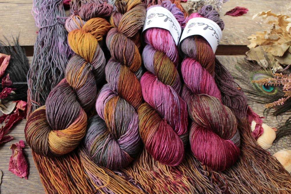 "Sladké broskve" -  extra MERINO se sw 3mm