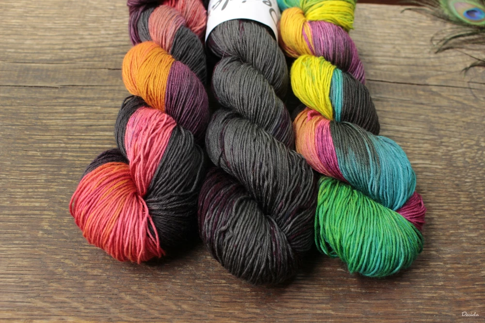 "Dark Burgund 2" -  extra MERINO se sw 3mm