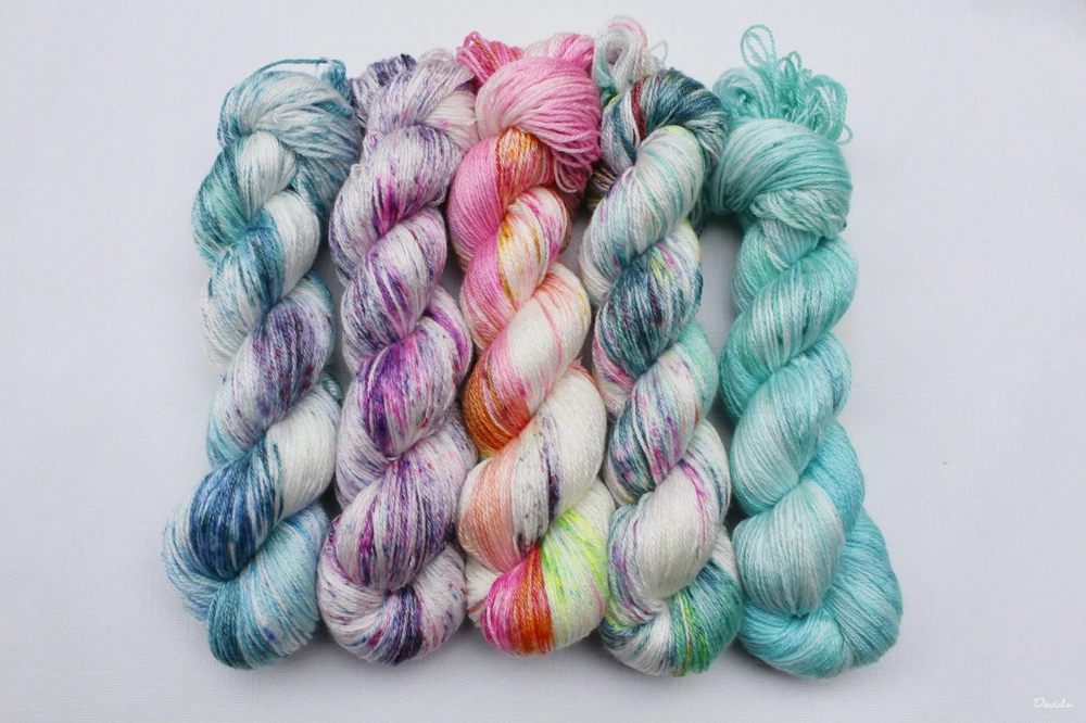 "Colorfull passion" Novinka Merino/tencel 333m