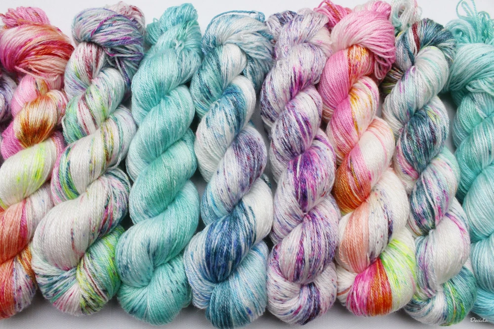 "Colorfull passion" Novinka Merino/tencel 333m