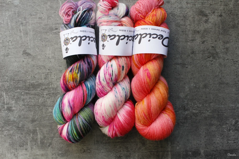 "Wakanao" EXTRA Merino sw/polyamid 365m/100g