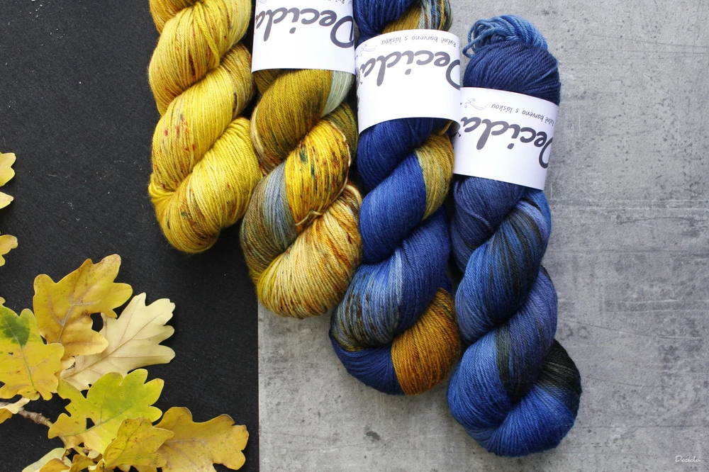 "Autumn rain" EXTRA Merino sw/polyamid 365m/100g