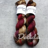 "Višně v čokoládě" - extra MERINO se sw 3mm