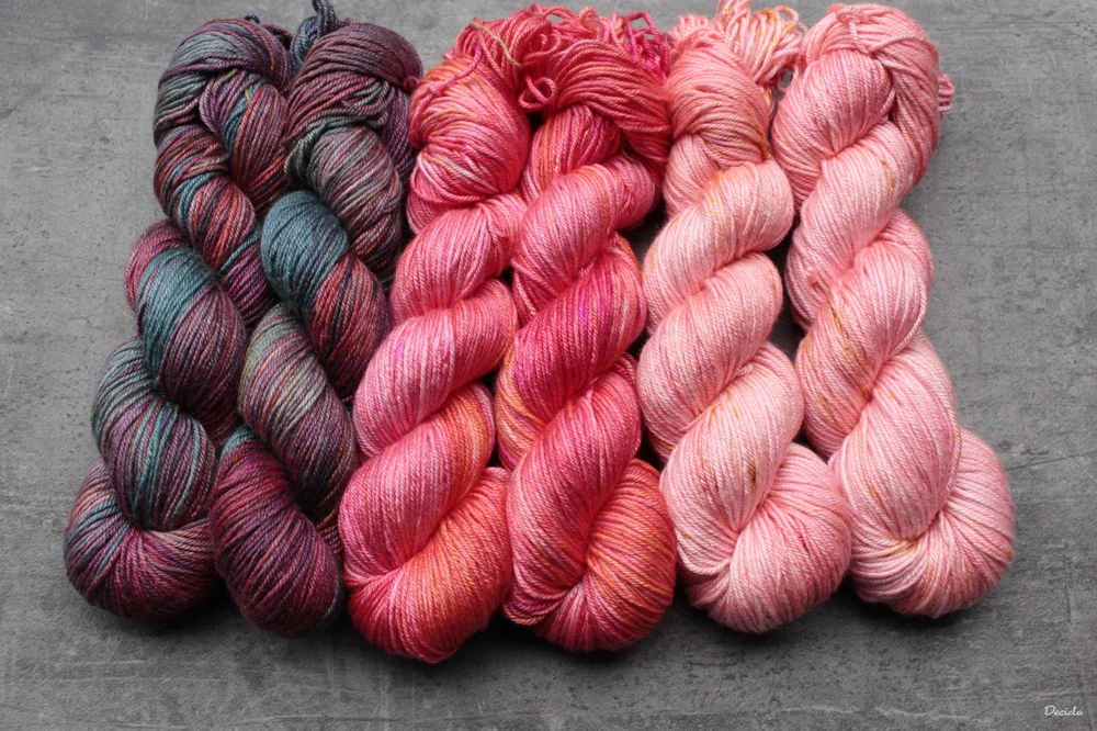 "Losos" merino/hedvábí 50/50 