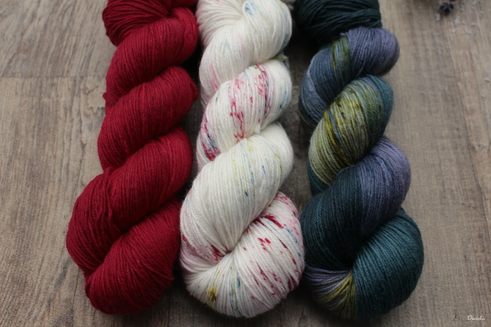 "Merry" EXTRA Merino sw/polyamid 365m/100g