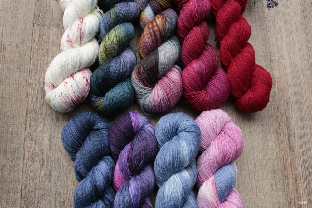 "Galaxie" EXTRA Merino sw/polyamid 365m/100g