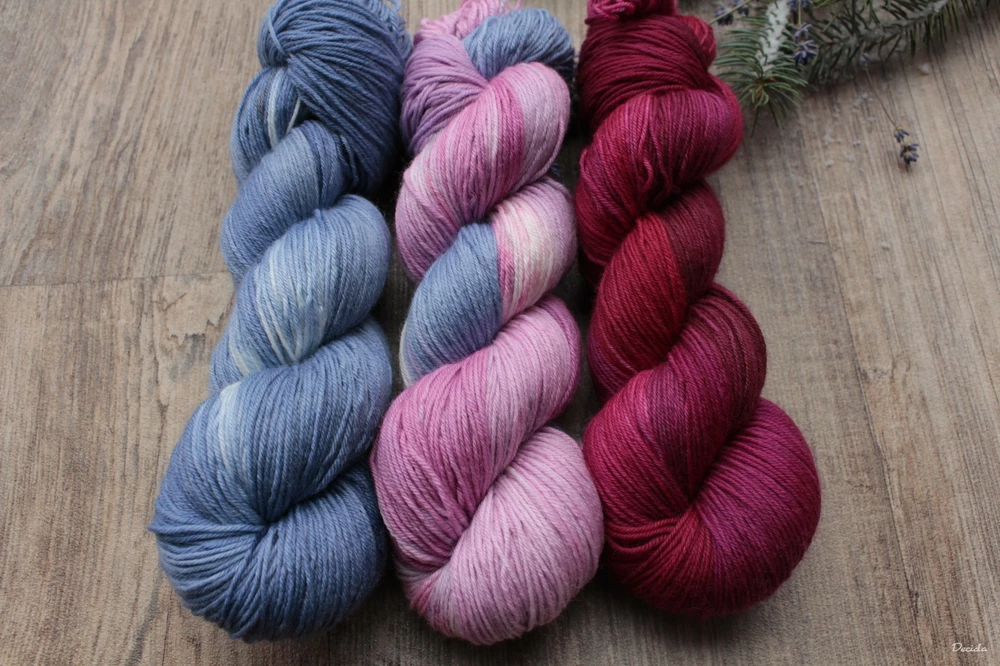 "Blue sky 2" EXTRA Merino sw/polyamid 365m/100g