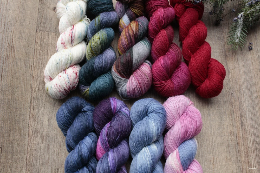 "Blue sky 2" EXTRA Merino sw/polyamid 365m/100g