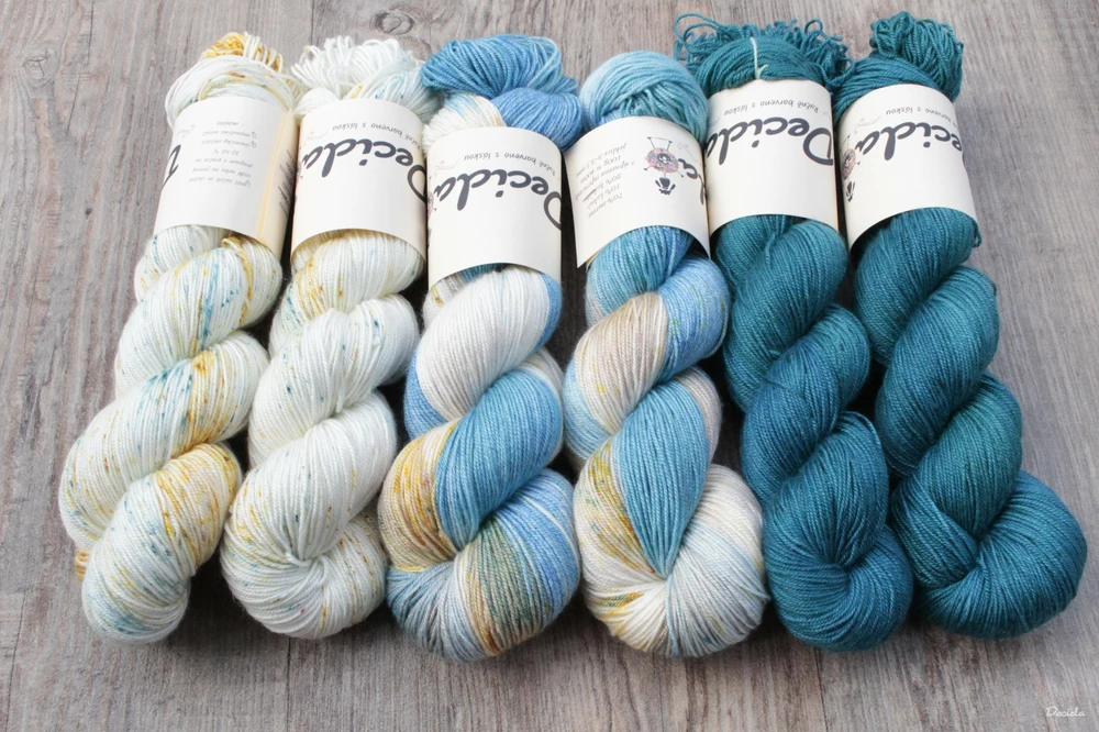 "Undine" - 70%merino/10%kašmír/20%hedvábí