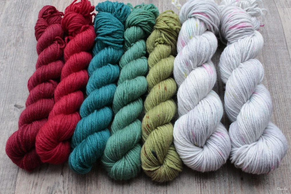 "Night" - MERINO sw 4mm Anglie 100g