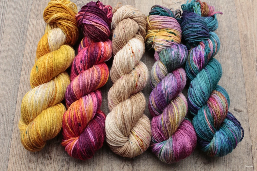 "En los jardines" - MERINO sw 4mm Anglie 100g