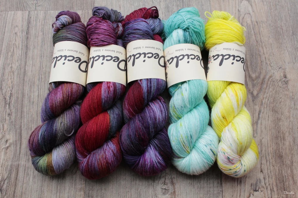 "Ponteo" EXTRA Merino sw/polyamid 365m/100g