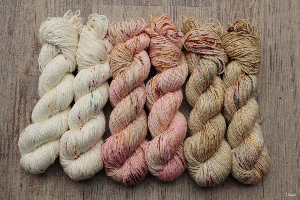 "Gold Church" Merino/hedvábí 4mm