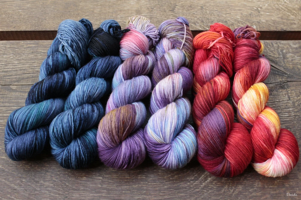 "In Silence" - EXTRA Merino sw/polyamid 365m/100g