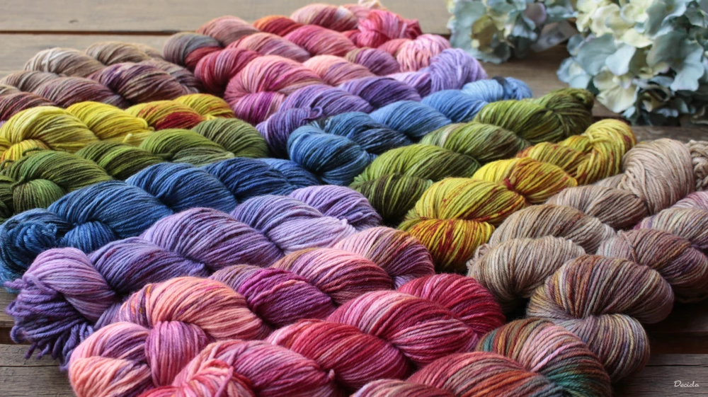 "Mahogany" - NOVINKA  Merino sw/polyamid 270m/100g