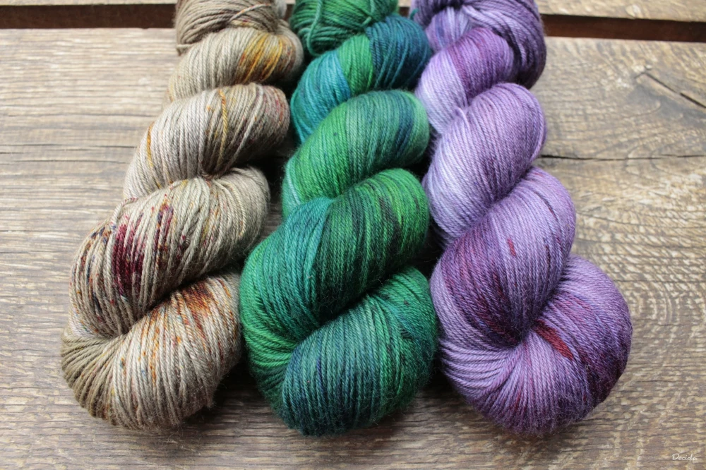 "Violet" - EXTRA Merino sw/polyamid 365m/100g