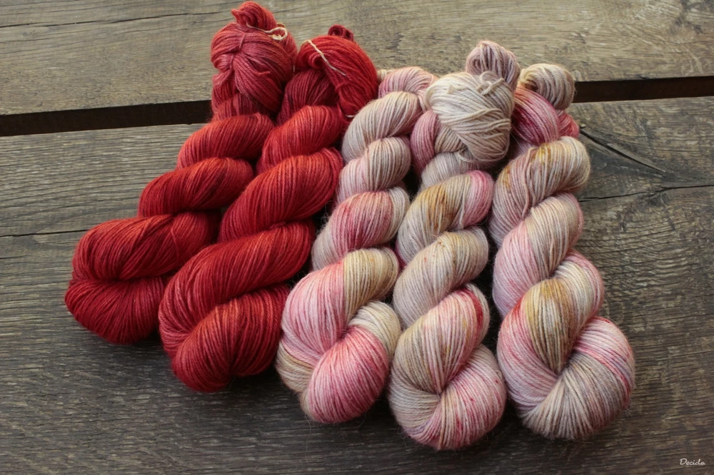 "Brown Scarlet" alpaca/hedvábí 80/20 (262m)