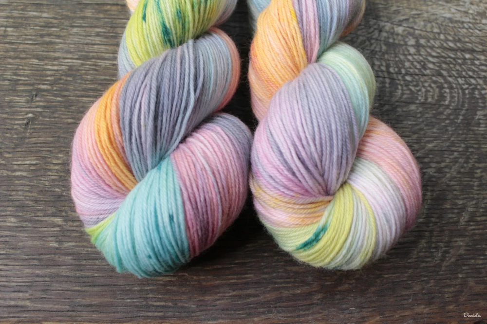 "Pastelková" - EXTRA Merino sw/polyamid 365m/100g