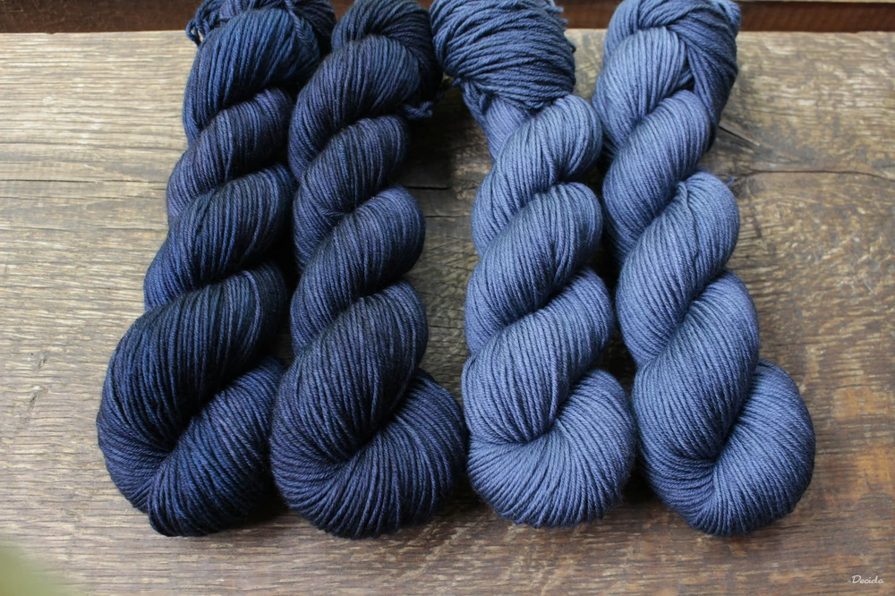 "Blue" - extra MERINO se sw 4mm