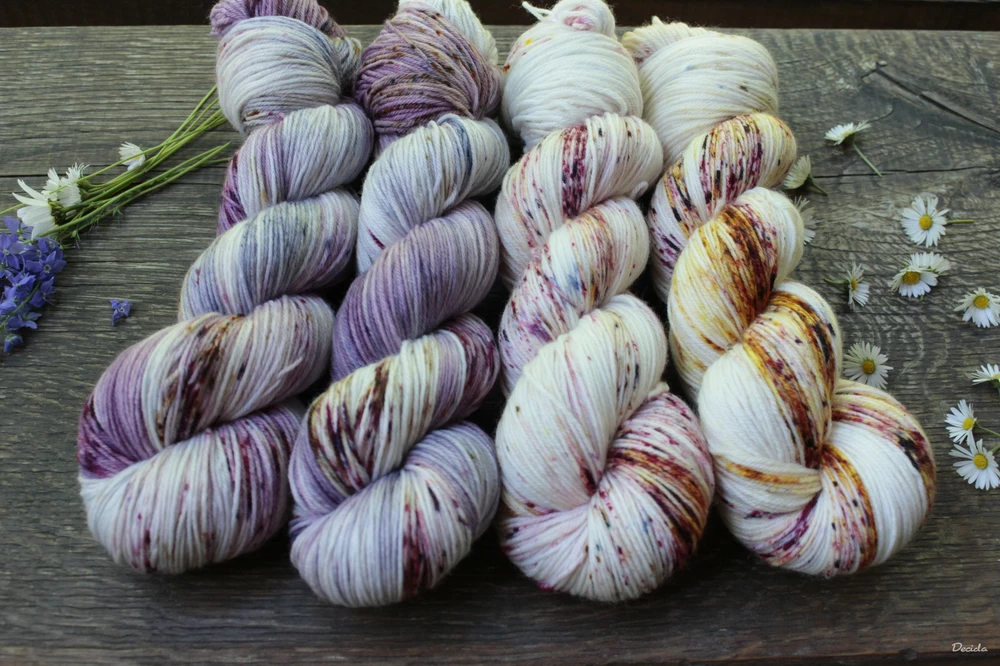 "Light Burgundy" - EXTRA Merino sw/polyamid 365m/100g