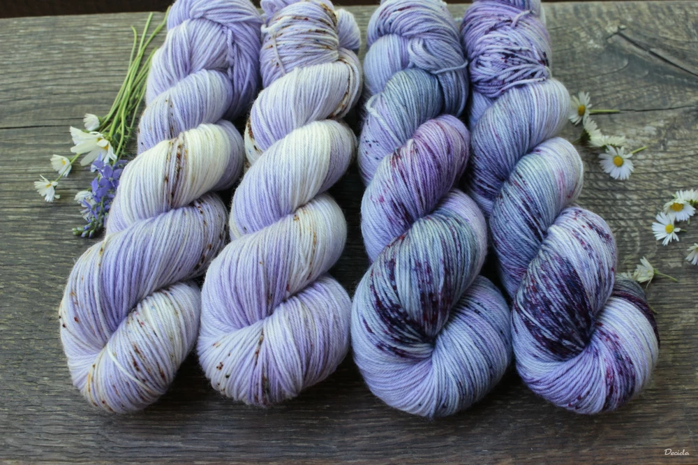 "Delicate Lavender dream" - EXTRA Merino sw/polyamid 365m/100g
