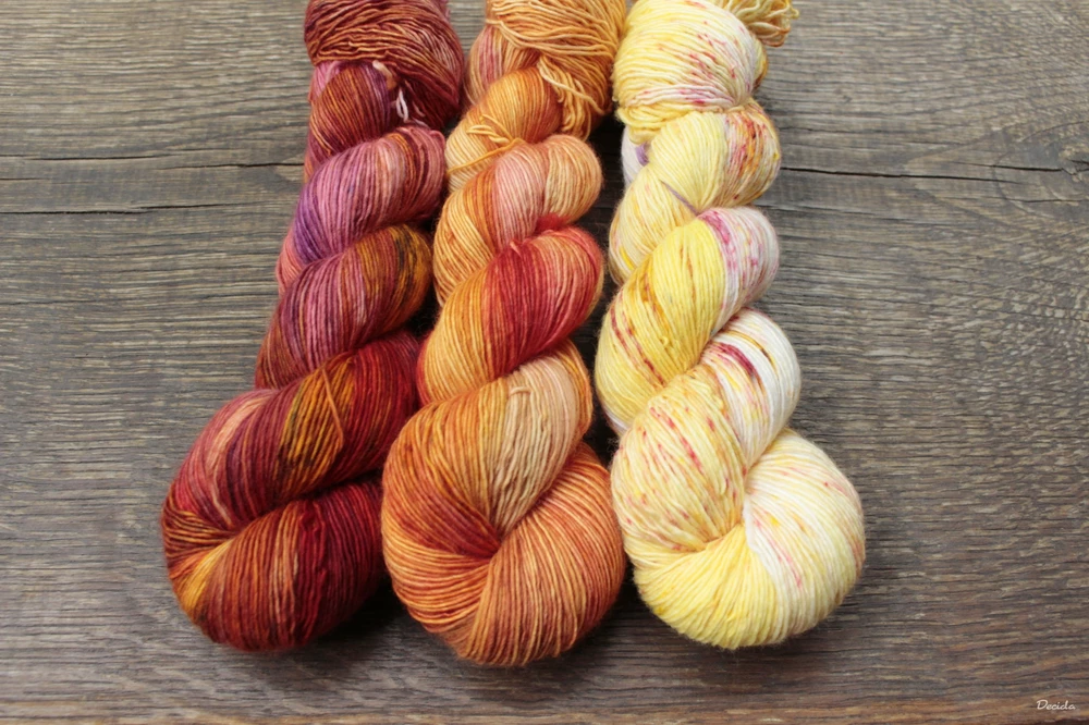 "Pomeranče" -  Single MERINO 366m