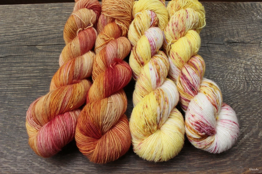 "Pomeranče" -  Single MERINO 366m