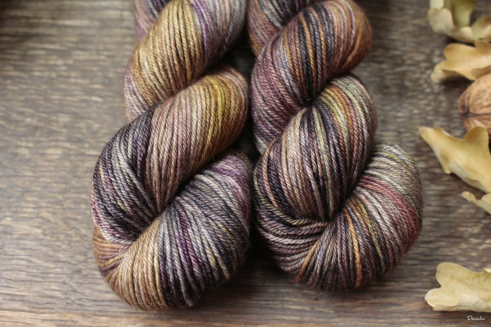 "Wooden ship" DK - 60%merino 20%hedvábí a 20% yak