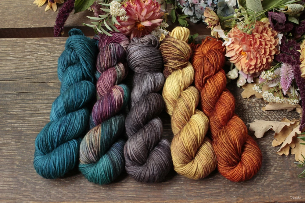 "Nymph" - Merino sw/polyamid 4,5mm