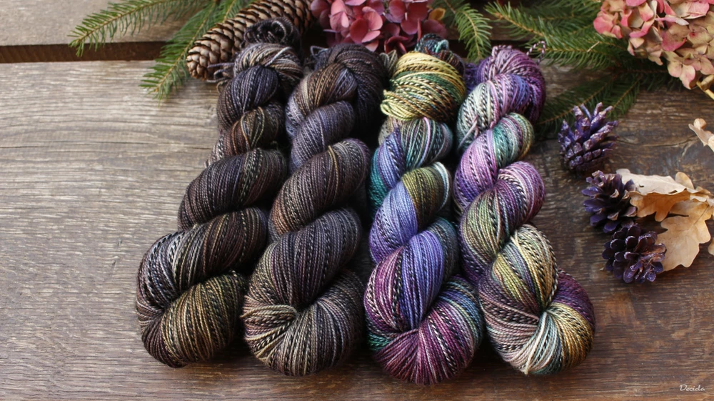 "Paví" - ZEBRA Merino sw/nylon 365m/100g