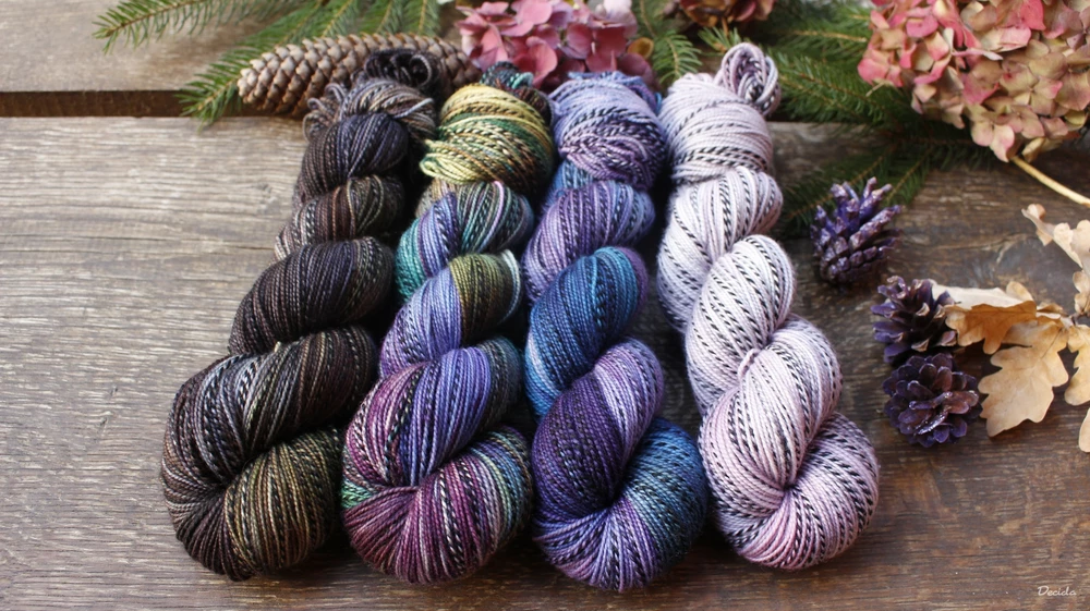 "Paví" - ZEBRA Merino sw/nylon 365m/100g